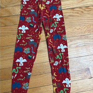Little Sleepies Red Kids Pajama Pants PANTS ONLY
